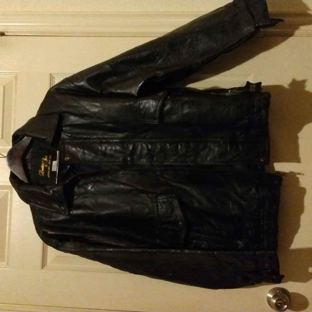 Leather jacket